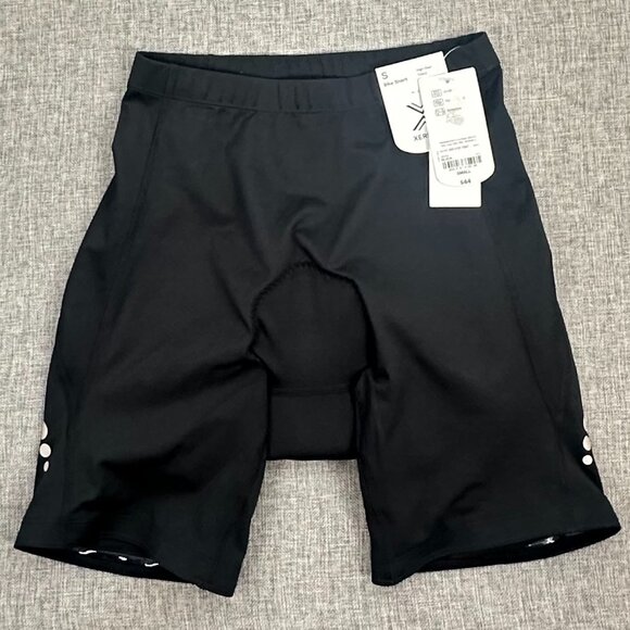 NEW! Womens Xersion Biker Shorts Black $44 Small Anti Odor, Reflective High Rise - Picture 1 of 8